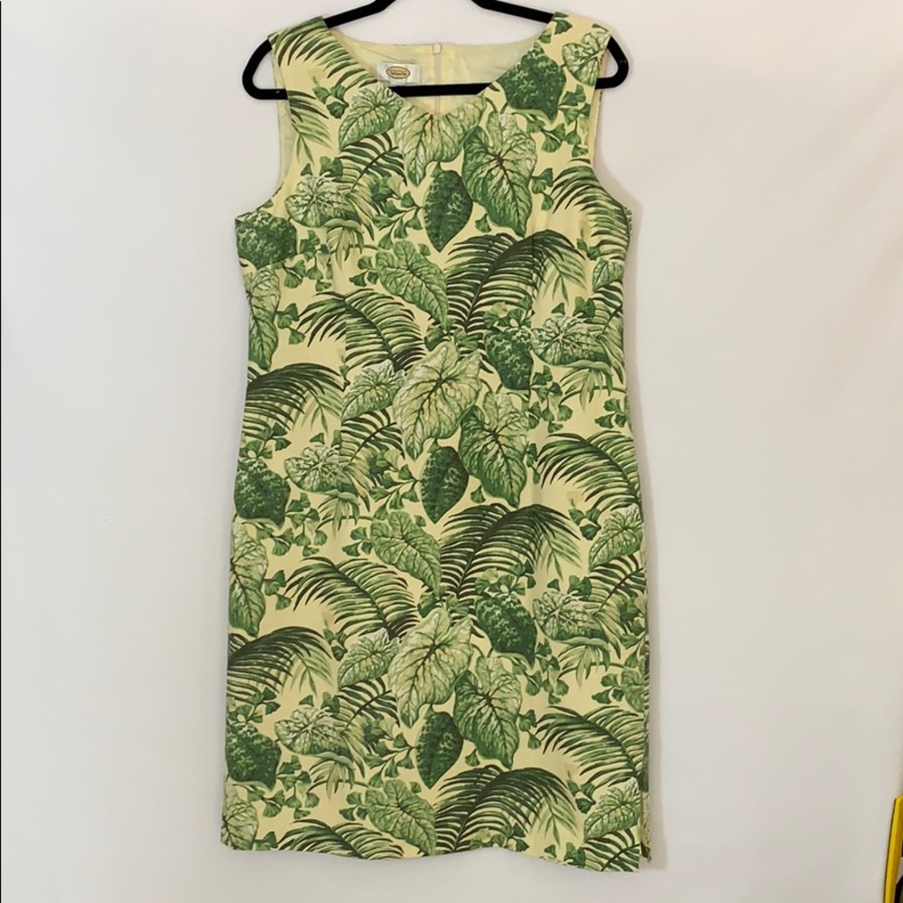 Tropical Print Vintage Women’s Dress by Talbots